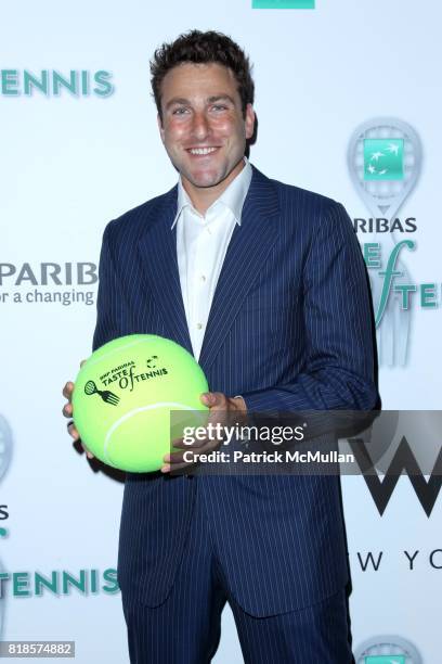 Justin Gimelstob attends 11th Annual BNP PARIBAS TASTE OF TENNIS at W New York on August 26, 2010 in New York City.