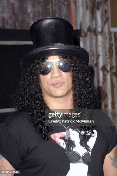 Slash attends THE 3RD ANNUAL SUNSET STRIP MUSIC FESTIVAL LAUNCHES WITH A TRIBUTE TO SLASH at House Of Blues on August 26, 2010 in West Hollywood, CA.