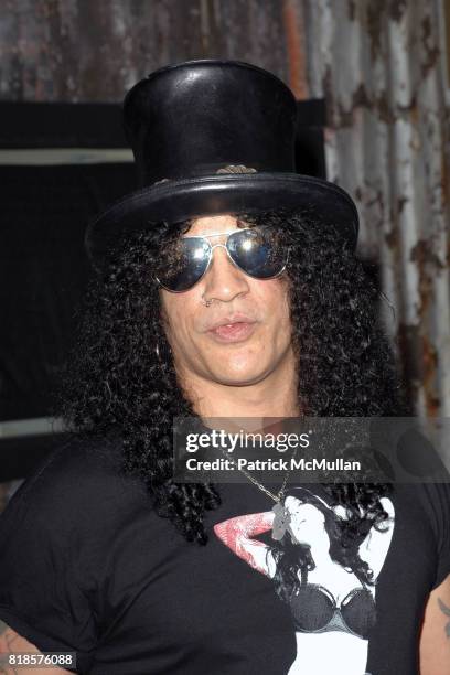 Slash attends THE 3RD ANNUAL SUNSET STRIP MUSIC FESTIVAL LAUNCHES WITH A TRIBUTE TO SLASH at House Of Blues on August 26, 2010 in West Hollywood, CA.