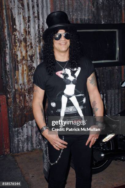 Slash attends THE 3RD ANNUAL SUNSET STRIP MUSIC FESTIVAL LAUNCHES WITH A TRIBUTE TO SLASH at House Of Blues on August 26, 2010 in West Hollywood, CA.