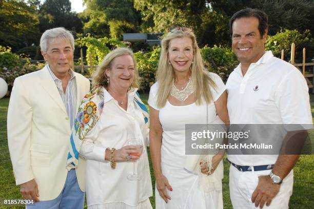 Robert Zimmerman, Pandora Biddle, Princess Yasmin Aga Khan and Balise Labriola attend Louis Vuitton with Anne Hearst McInerney and Jay McInerney in...