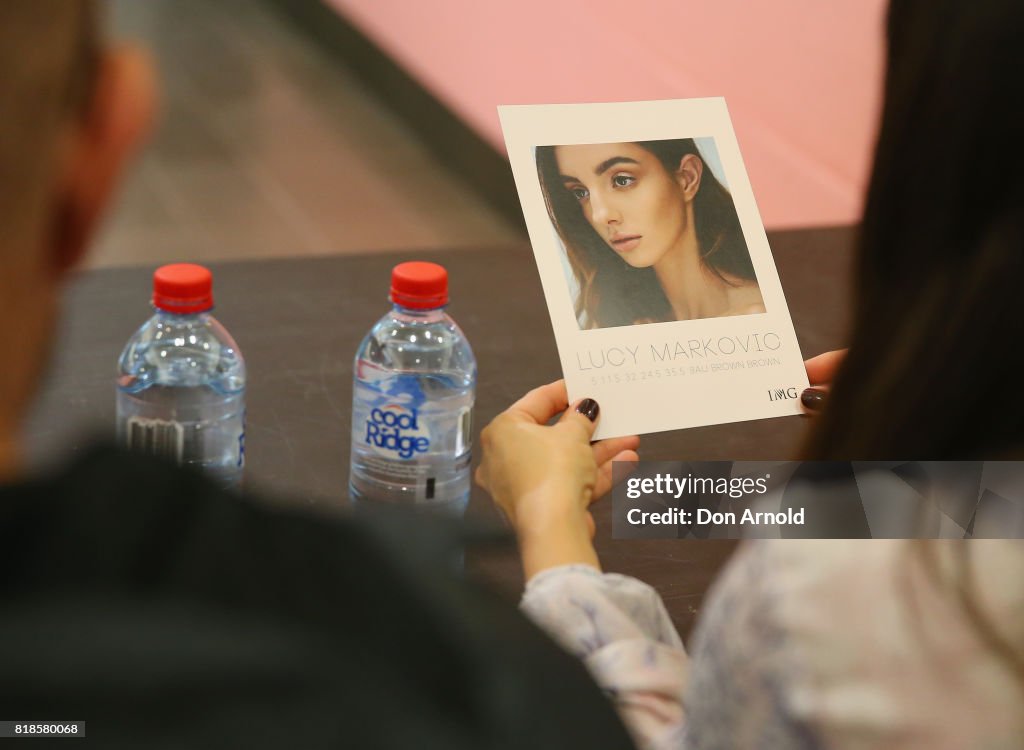 Myer Spring 17 Fashion Launch Model Casting