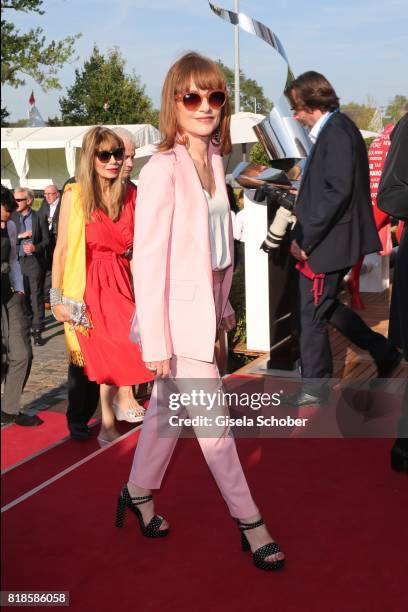 Isabelle Huppert during the media night of the CHIO 2017 on July 18, 2017 in Aachen, Germany.