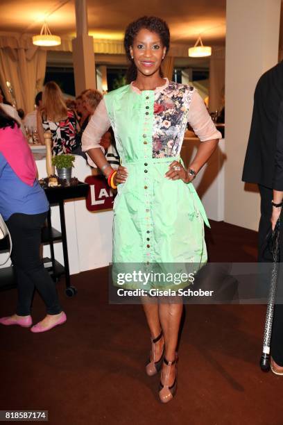 Liz Baffoe during the media night of the CHIO 2017 on July 18, 2017 in Aachen, Germany.