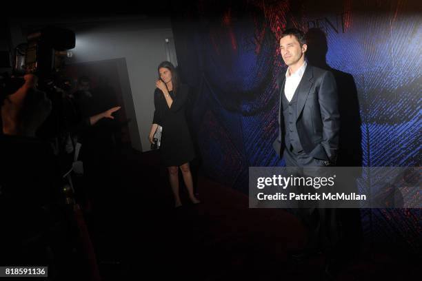 Olivier Martinez attend YSL "BELLE D'OPIUM" Fragrance Launch at The YSL Stage on June 17th, 2010 in New York City.