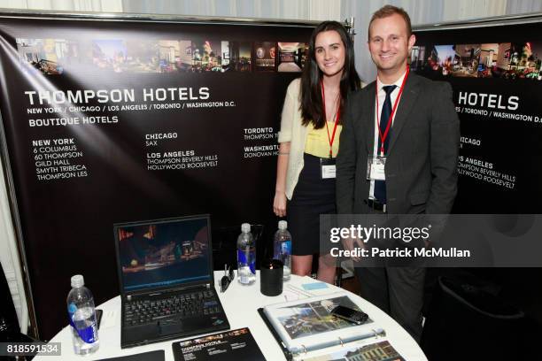 Meghan Forbes and Michael Bridges attend CONNECTIONS By LE BOOK, Day 3 at Puck Building on June 17, 2010 in New York City.