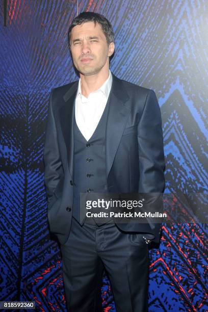 Olivier Martinez attend YSL "BELLE D'OPIUM" Fragrance Launch at The YSL Stage on June 17th, 2010 in New York City.