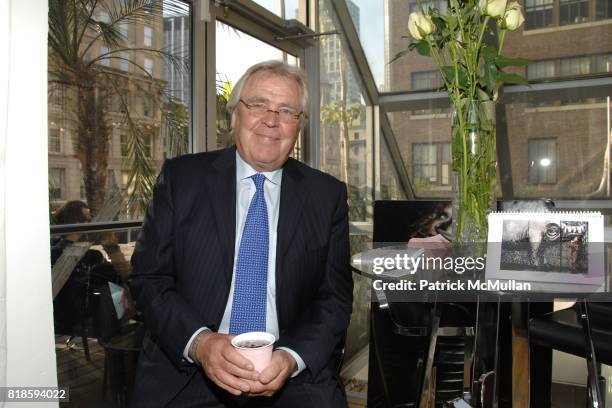 Glen Sather attends "WITH LOVE, EMILE GHILAGA", Emilie Ghilaga Dress Collection, LAUNCH PARTY at 251 Fifth Avenue on June 2, 2010 in New York City.