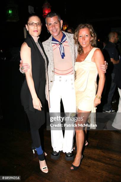 Corinne Maglione, Randy Fotia and Sandrine Briere attend PASSION STYLE PR Fashion Event at La Vie Lounge on June 17, 2010 in New York City.