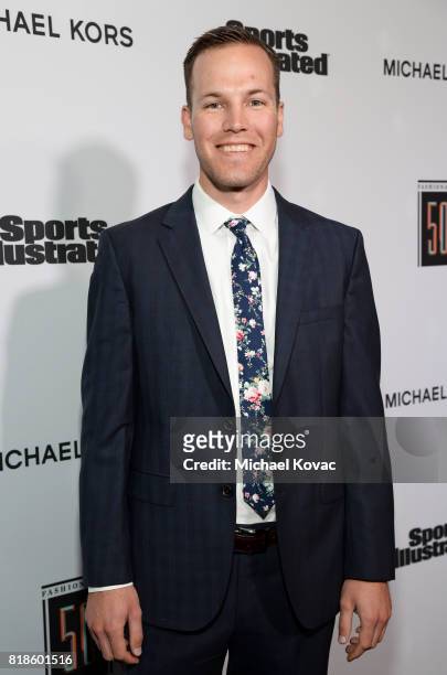 Jared Knight at Sports Illustrated 2017 Fashionable 50 Celebration at Avenue on July 18, 2017 in Los Angeles, California.