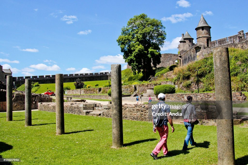 Fougeres, the castle.