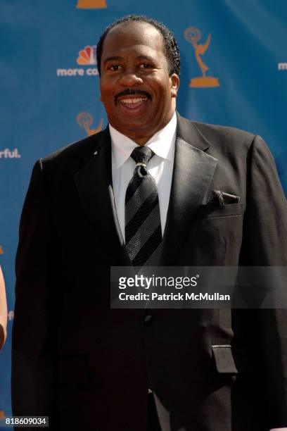Leslie David Baker attends 62nd Annual Primetime Emmy Awards - Arrivals at Nokia Theatre LA Live on August 29, 2010 in Los Angeles, CA.