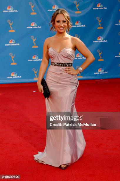 Cheryl Burke attends 62nd Annual Primetime Emmy Awards - Arrivals at Nokia Theatre LA Live on August 29, 2010 in Los Angeles, CA.