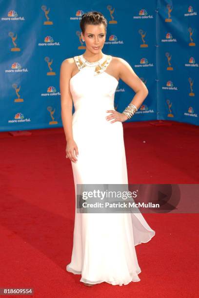 Kim Kardashian attends 62nd Annual Primetime Emmy Awards - Arrivals at Nokia Theatre LA Live on August 29, 2010 in Los Angeles, CA.