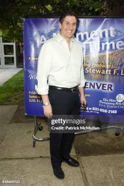 Nick Scandalios attends Opening of A Moment in Time by Stewart F. Lane at Performing Arts Center on June 25, 2010 in Dix Hills, New York.