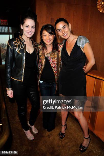 Laura Gomez Eastwood, Barbara Bui and Charlotte Sarkozy attend CHARLOTTE SARKOZY hosts celebration of BARBARA BUI's visit to New York at the Boom...