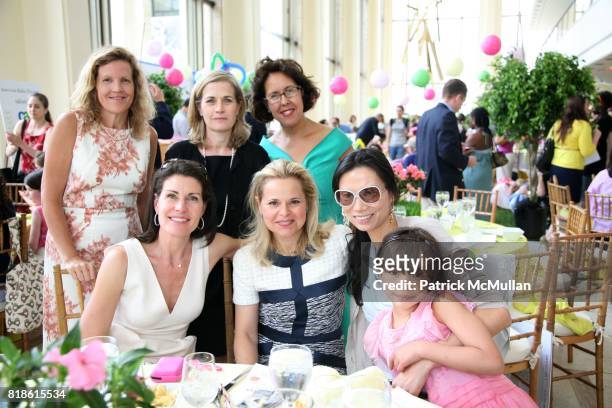Leslie Wickham, Diana DiMenna, Lora Ellenson, Vivian Chambers, Wendi Murdoch and Chloe Murdoch attend AMERICAN BALLET THEATRE Family Day Benefit and...