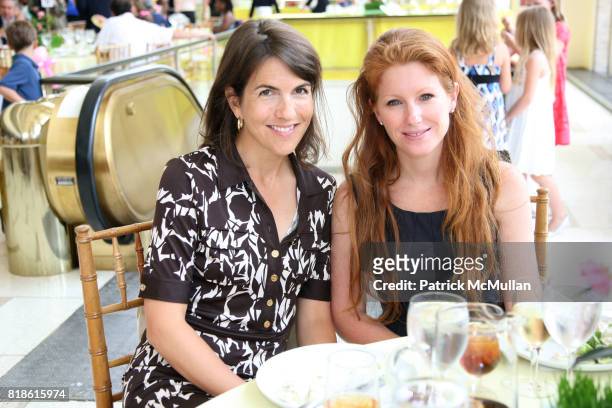 Marnie Worth and Alison Cihra attend AMERICAN BALLET THEATRE Family Day Benefit and Luncheon at Avery Fisher Hall NYC on June 5, 2010 in New York.