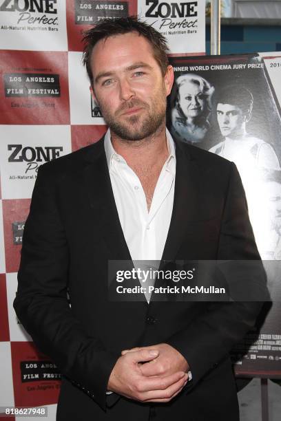 Sullivan Stapleton attends Los Angeles Film Festival Premiere of Animal Kingdom at Reagal Theatre on June 23, 2010 in Los Angeles, California.