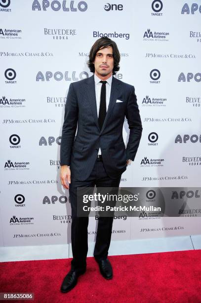 Nacho Figueras attends 2010 Apollo Theater Benefit Concert & Awards Ceremony Red- Carpet Arrivals at The Apollo Theater NYC on June 14, 2010.