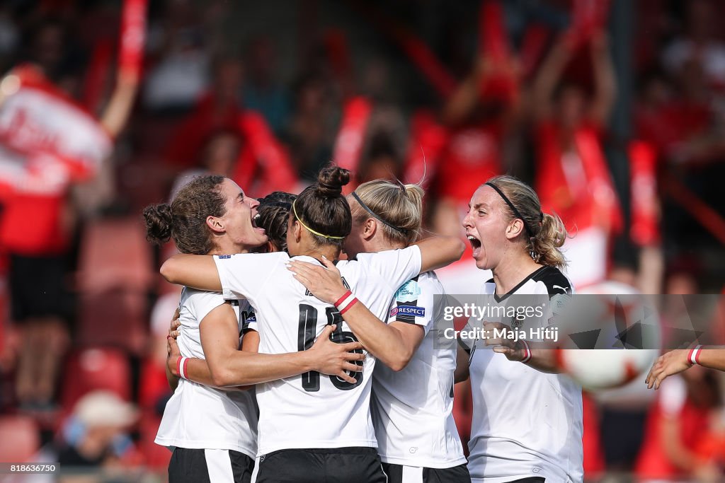 Austria v Switzerland - UEFA Women's Euro 2017: Group C