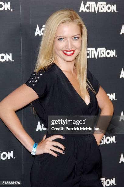 Lauren Storm attends ACTIVISION E3 2010 PREVIEW EVENT AT STAPLES CENTER at Staples Center on June 14, 2010 in Los Angeles, California.