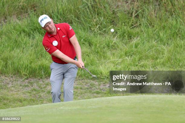 England's Adam Hodkinson during practice day four of The Open Championship 2017 at Royal Birkdale Golf Club, Southport.