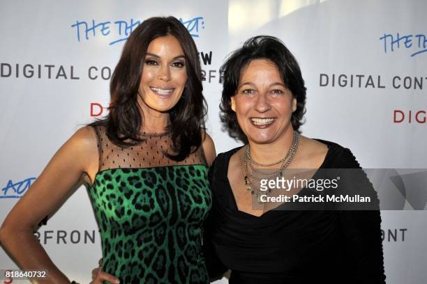 Teri Hatcher and Stephanie Sarofian attend DIGITAS & The Third Act Present: Kick-off COCKTAIL PARTY for the DIGITAL CONTENT NEWFRONT CONFERENCE at...