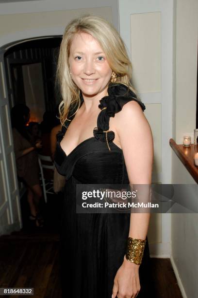 Janna Bullock attend Douglas Hannant & Frederick Anderson's Summer Kickoff Dinner at Georgica Restaurant & Lounge on June 11, 2010 in New York City.