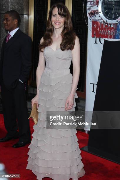 Maria Dizzia attends 64th ANNUAL TONY AWARDS Red Carpet Arrivals at Radio City Music Hall on June 13, 2010 in New York City.