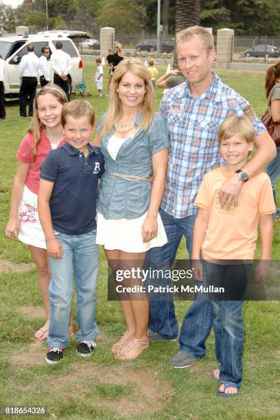 Natasha Bure, Lev Bure, Candace Cameron Bure, Valeri Bure and Maksim Bure attend 21st ANNUAL A TIME FOR HEROES CELEBRITY PICNIC SPONSORED BY DISNEY...