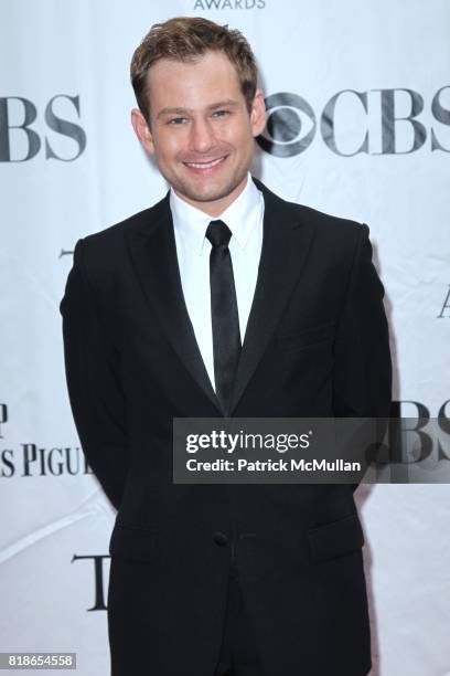 Chad Kimball attends 2010 TONY AWARDS at Radio City Music Hall on June 13, 2010 in New York City.