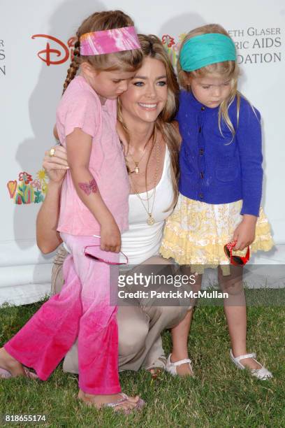 Sam J. Sheen, Denise Richards and Lola Rose Sheen attend 21st ANNUAL A TIME FOR HEROES CELEBRITY PICNIC SPONSORED BY DISNEY TO BENEFIT THE ELIZABETH...