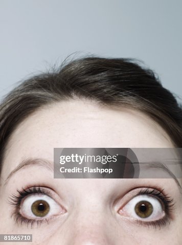 Close-up of woman's eyes Close-up of woman's eyes