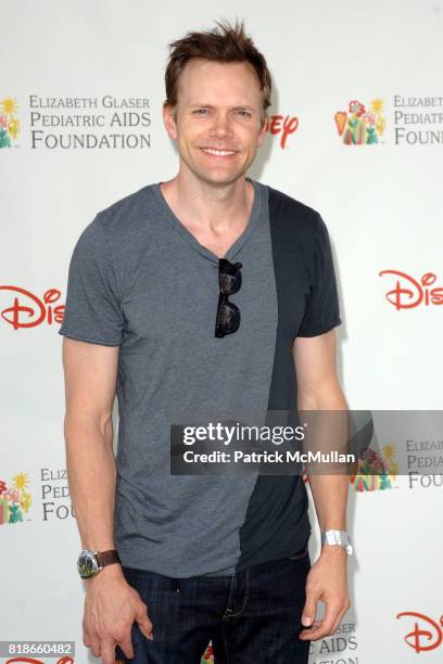 Joel McHale attends 21st ANNUAL A TIME FOR HEROES CELEBRITY PICNIC SPONSORED BY DISNEY TO BENEFIT THE ELIZABETH GLASER PEDIATRIC AIDS FOUNDATION at...