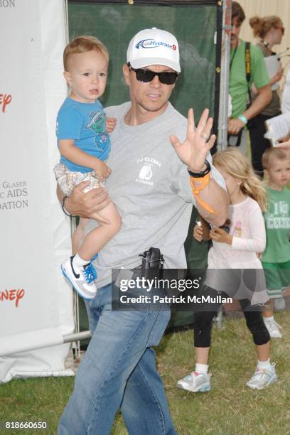 And Mark Wahlberg attend 21st ANNUAL A TIME FOR HEROES CELEBRITY PICNIC SPONSORED BY DISNEY TO BENEFIT THE ELIZABETH GLASER PEDIATRIC AIDS FOUNDATION...