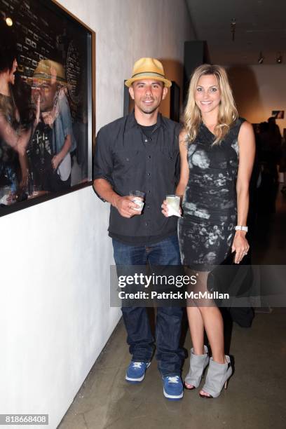 Billy Dec, Kat Dec attend the Opening of Zoe Buckman's "Loos" at MILK Gallery on June 01, 2010 in New York City.