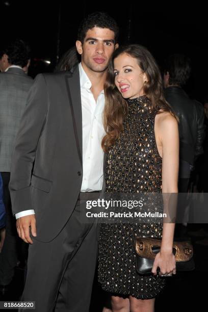 Andrea Clemente and Chiara Clemente attend SALVATORE FERRAGAMO ATTIMO Launch Event at The Standard Hotel on June 30, 2010 in New York City.