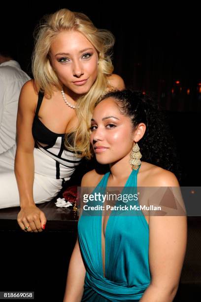 Alexandra Vino and ? attend NOEL ASHMAN'S Birthday Party at Lucky Strike on June 30th, 2010 in New York City.