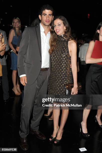 Andrea Clemente and Chiara Clemente attend SALVATORE FERRAGAMO ATTIMO Launch Event at The Standard Hotel on June 30, 2010 in New York City.