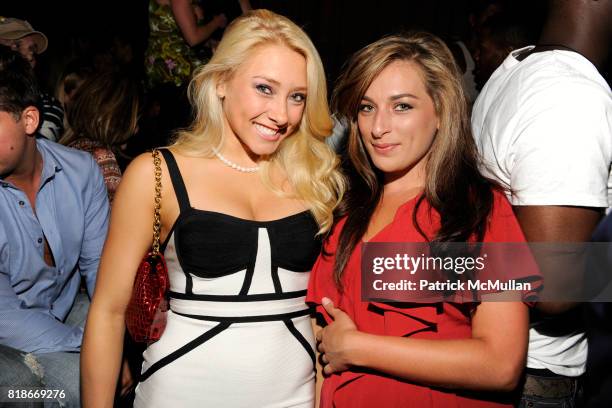 Alexandra Vino and Natasha Pear attend NOEL ASHMAN'S Birthday Party at Lucky Strike on June 30th, 2010 in New York City.