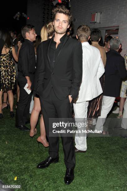 Sebastian Stan attends SALVATORE FERRAGAMO ATTIMO Launch Event at The Standard Hotel on June 30, 2010 in New York City.