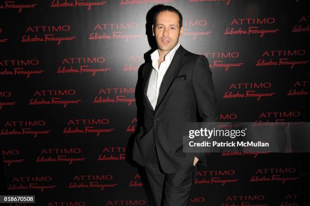 Massimiliano Giornetti attends SALVATORE FERRAGAMO ATTIMO Launch Event at The Standard Hotel on June 30, 2010 in New York City.