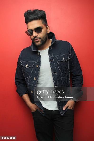 Singer Guru Punjabi singer Guru Randhawa poses during an exclusive interview with ...