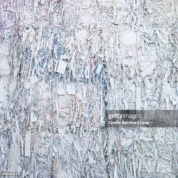 recycling paper  - shredded paper stock pictures, royalty-free photos & images