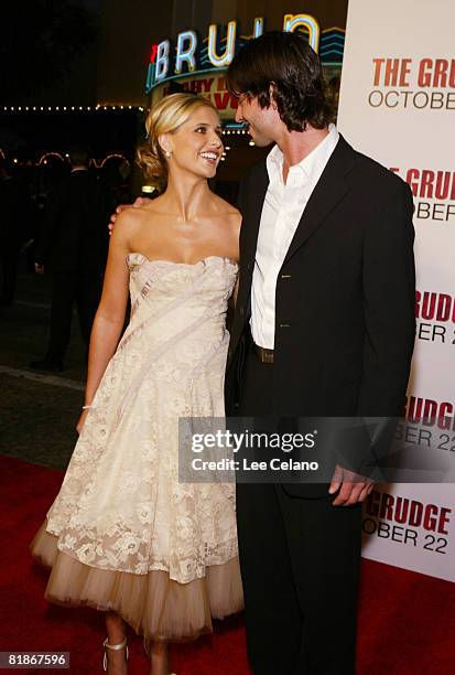 Sarah Michelle Gellar and Jason Behr