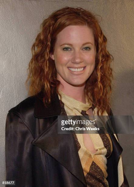 Actress Elisa Donovan arrives at the "Spirit of Hollywood" party hosted by GQ magazine and Bacardi March 28, 2001 at the Lush nightclub in Santa...