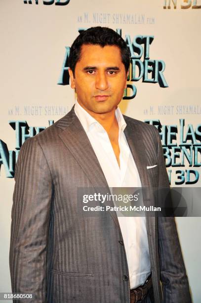 Cliff Curtis attends The Last Airbender red-carpet arrivals at Alice Tully Hall Lincoln Center NYC on June 30, 2010.