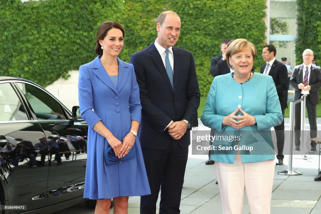 The Duke And Duchess Of Cambridge Visit Germany - Day 1