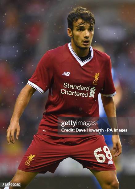 Liverpool's Pedro Chirivella